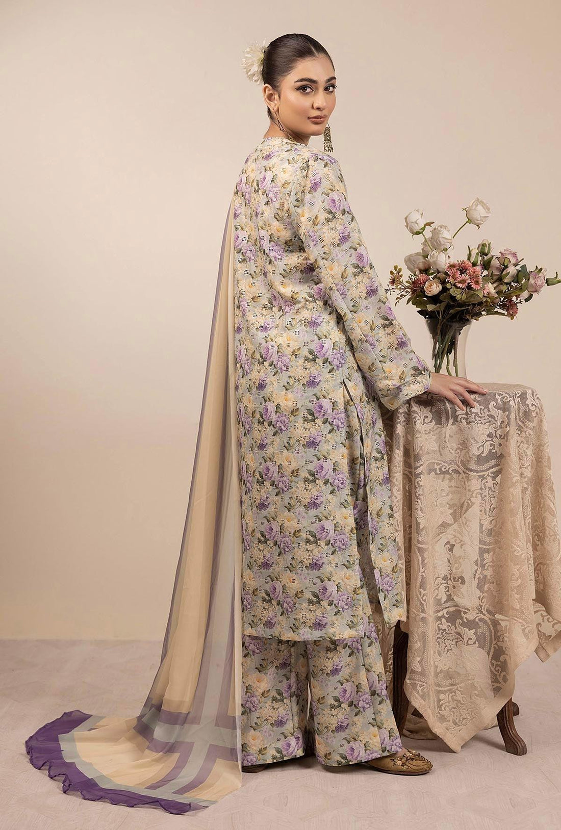 Adans Libas | Basic Chikankari | 7706 - House Of Hania