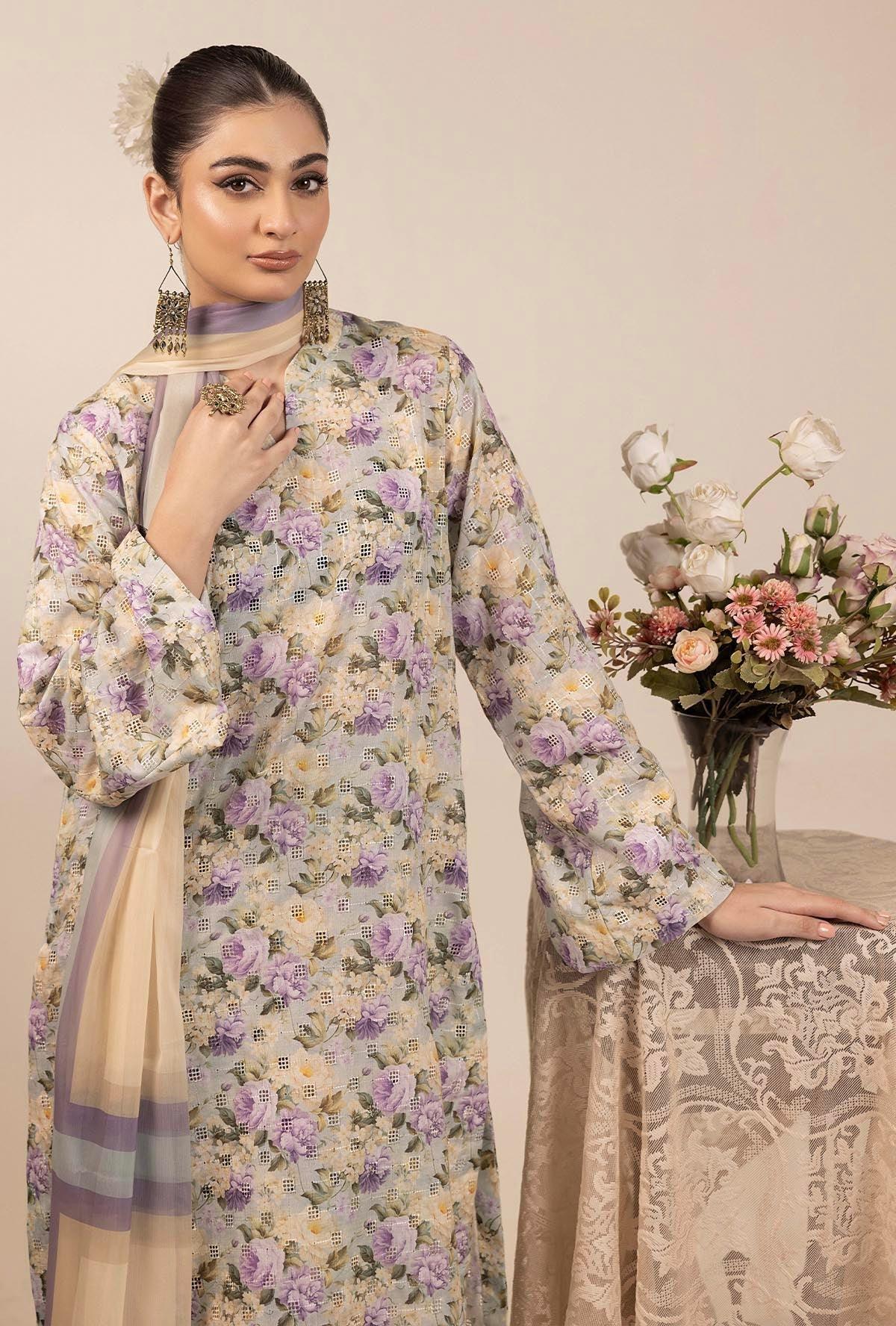 Adans Libas | Basic Chikankari | 7706 - House Of Hania