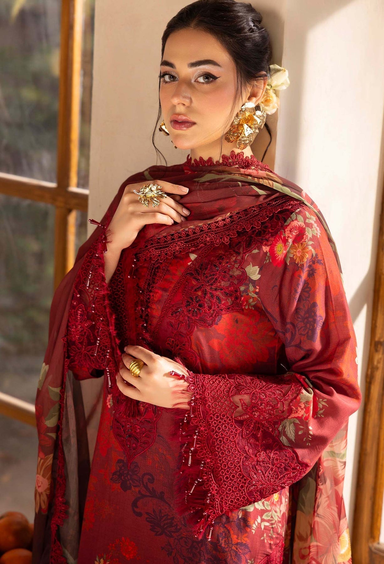 Adans Libas | Chantelle Print Lawn | CHANTELLE 99950 - House Of Hania