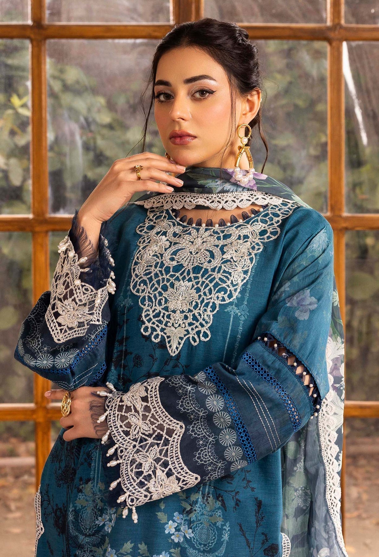 Adans Libas | Chantelle Print Lawn | CHANTELLE 99952 - House Of Hania