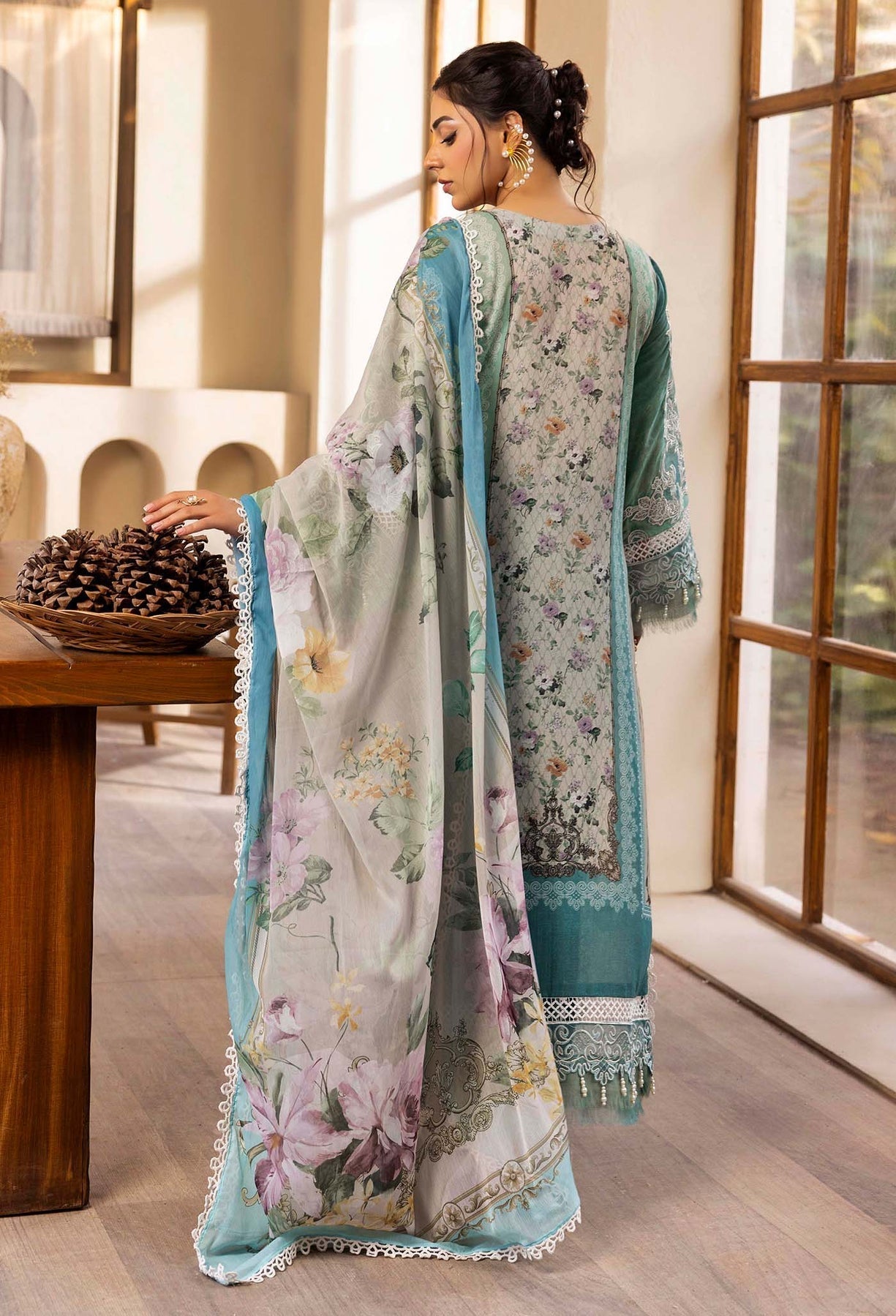 Adans Libas | Chantelle Print Lawn | CHANTELLE 99954 - House Of Hania