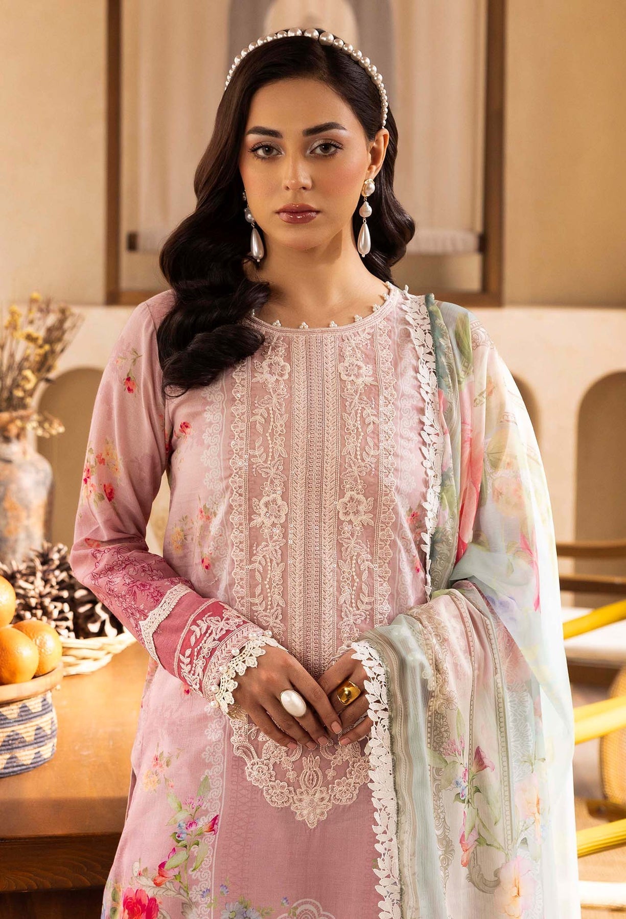 Adans Libas | Chantelle Print Lawn | CHANTELLE 99957 - House Of Hania