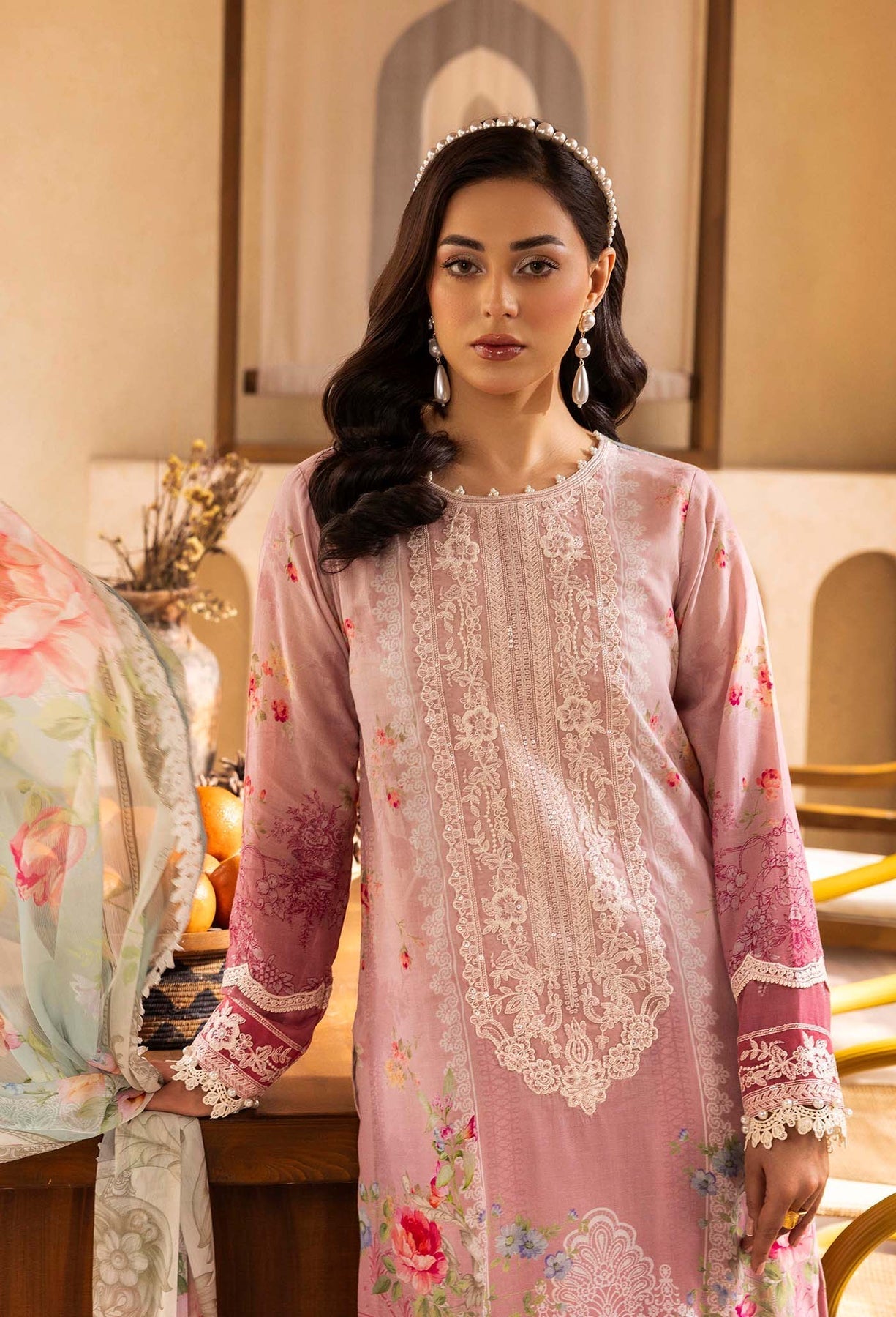 Adans Libas | Chantelle Print Lawn | CHANTELLE 99957 - House Of Hania