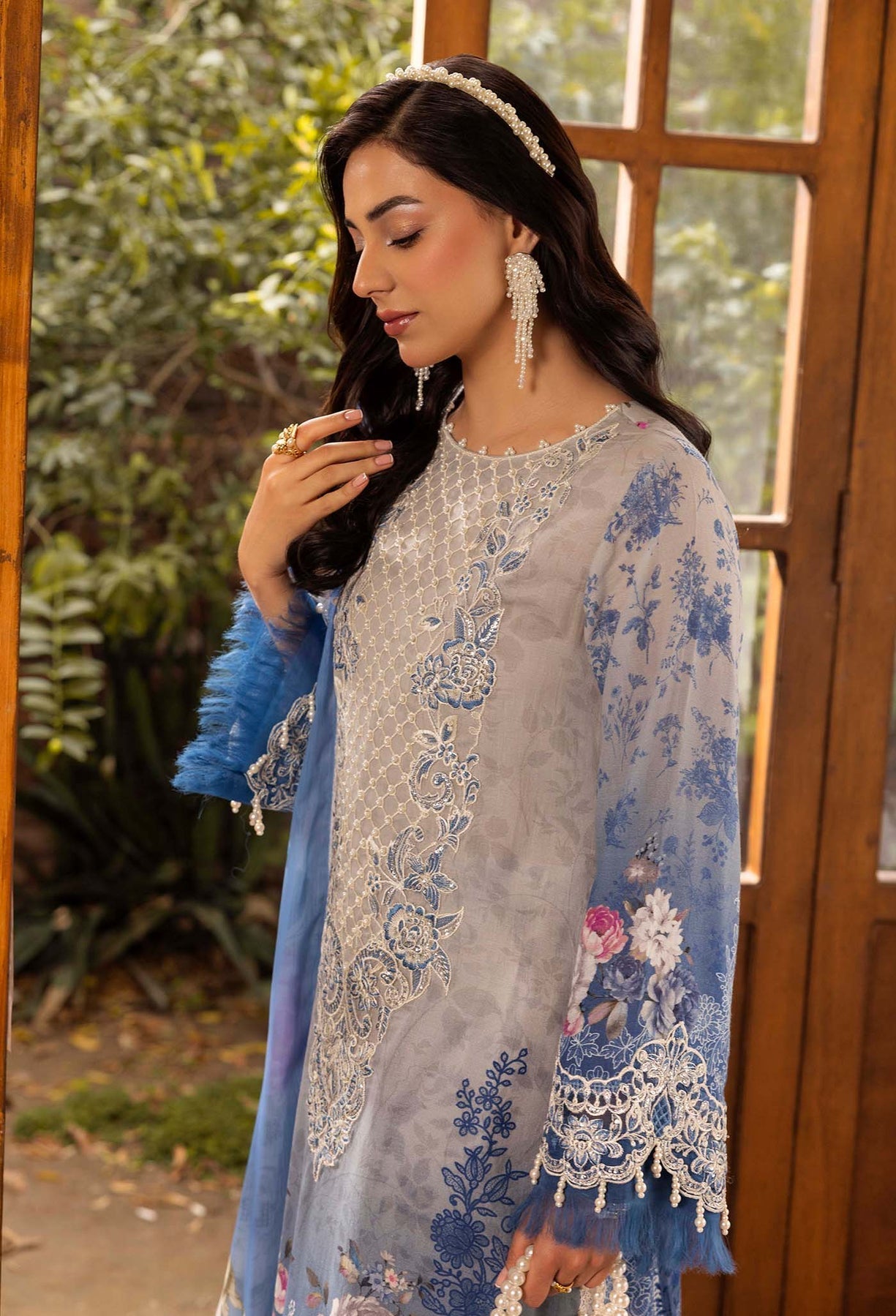 Adans Libas | Chantelle Print Lawn | CHANTELLE 99958 - House Of Hania