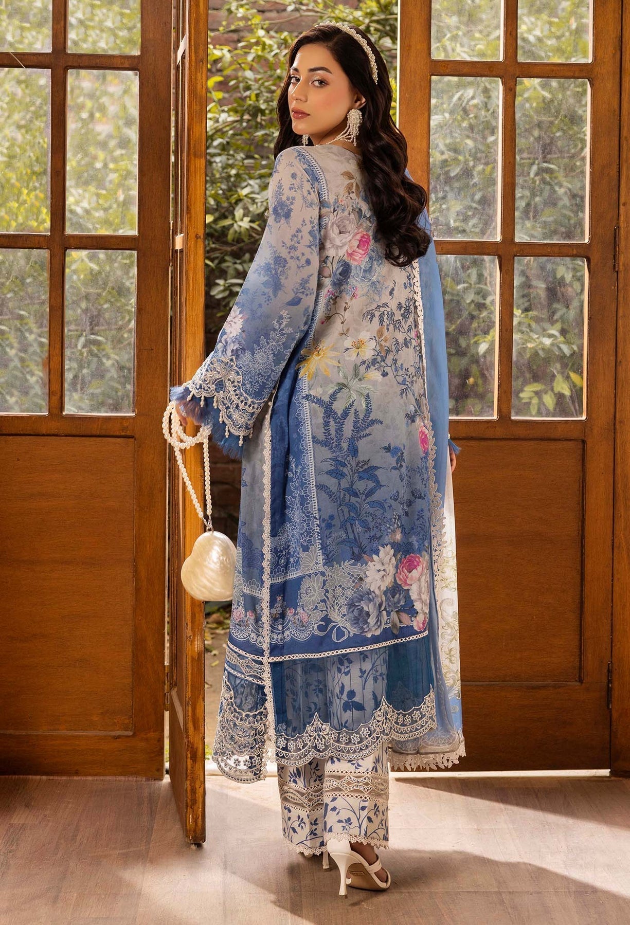 Adans Libas | Chantelle Print Lawn | CHANTELLE 99958 - House Of Hania