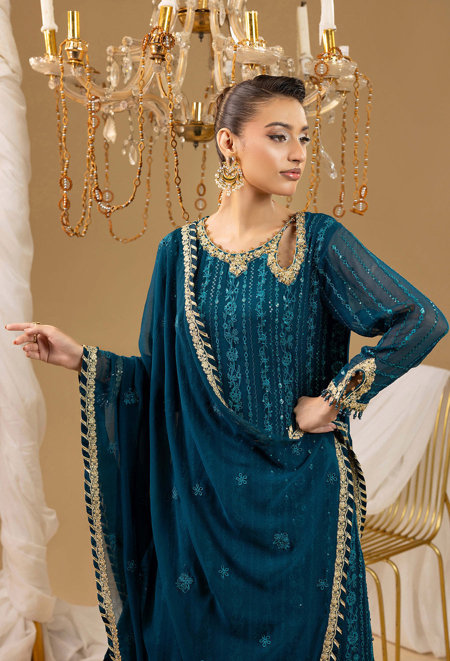 Adans Libas | Chiffon 25 | 7588 H - House Of Hania