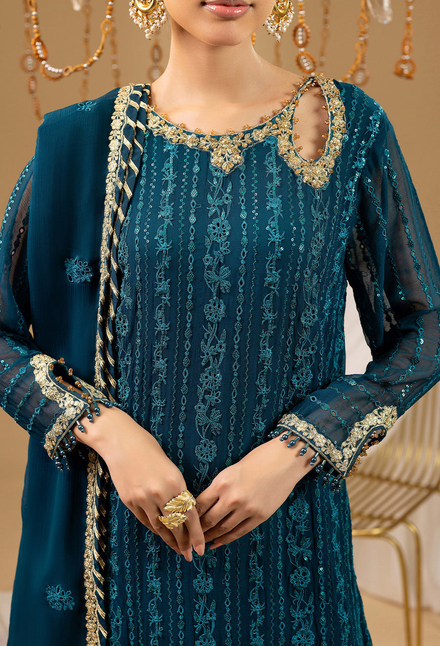 Adans Libas | Chiffon 25 | 7588 H - House Of Hania