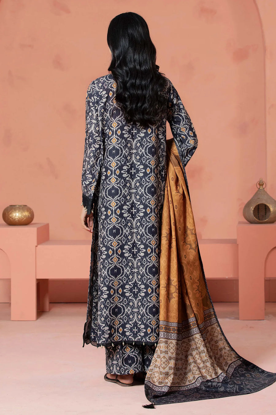 Adans Libas | Khaddar 25 | SLUB 7753 - House Of Hania