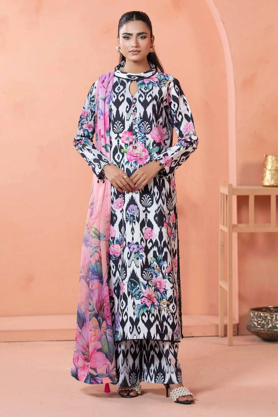 Adans Libas | Khaddar 25 | SLUB 7756 - House Of Hania