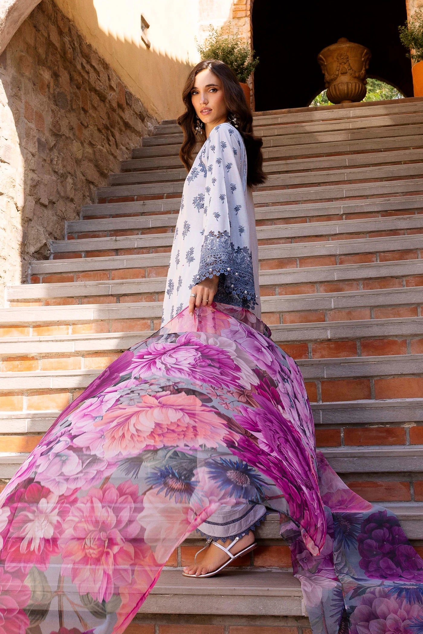 Adans Libas | LASSERKARI-EID PETALS | EID PETAL 1712 - House Of Hania
