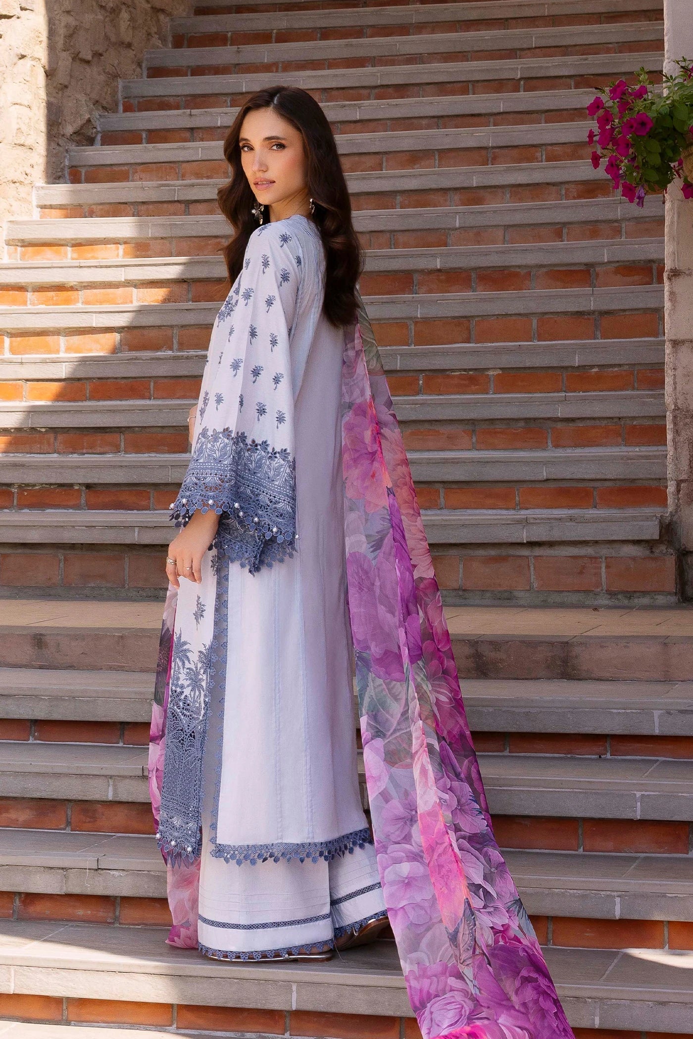 Adans Libas | LASSERKARI-EID PETALS | EID PETAL 1712 - House Of Hania