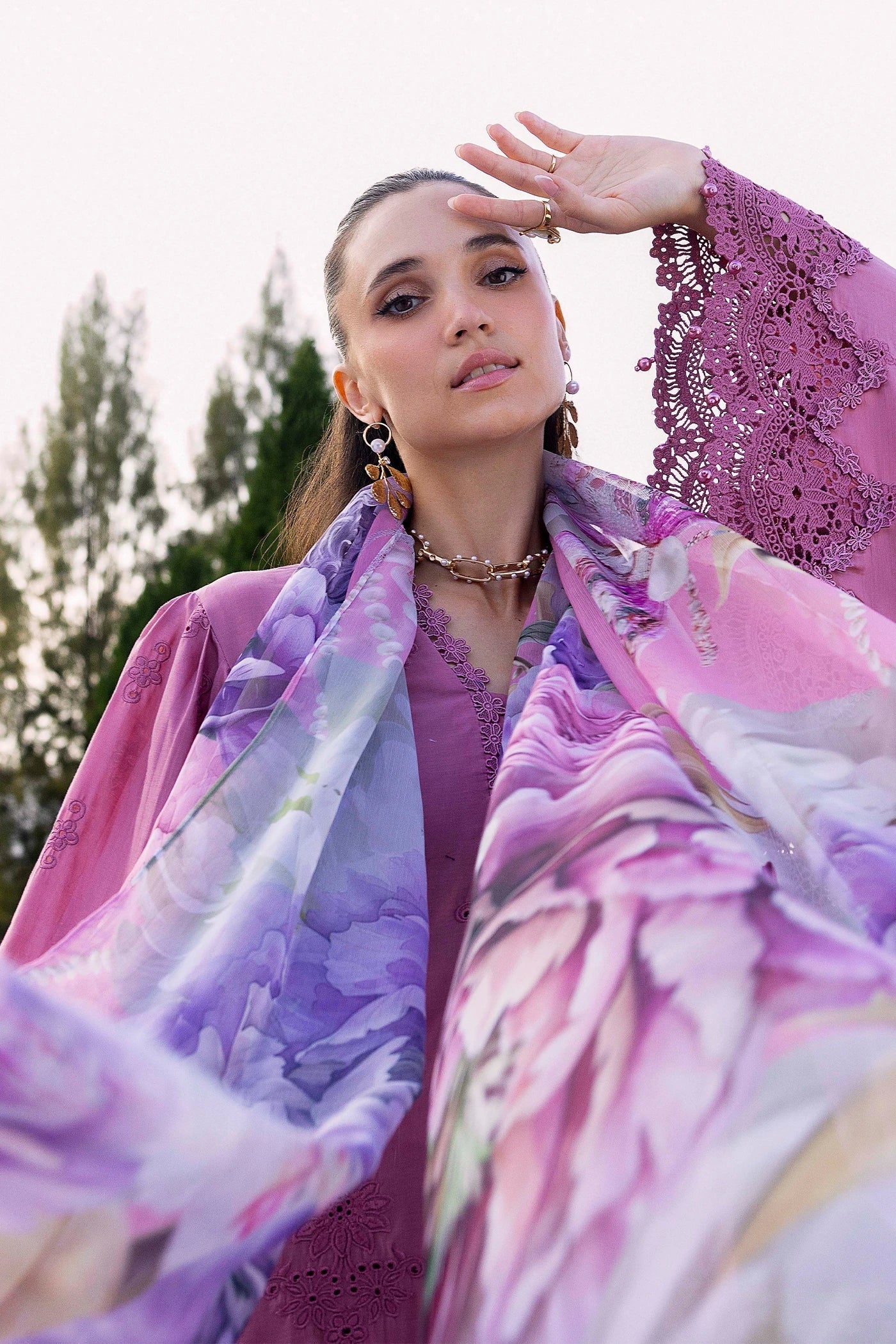 Adans Libas | LASSERKARI-EID PETALS | EID PETAL 1717 - House Of Hania