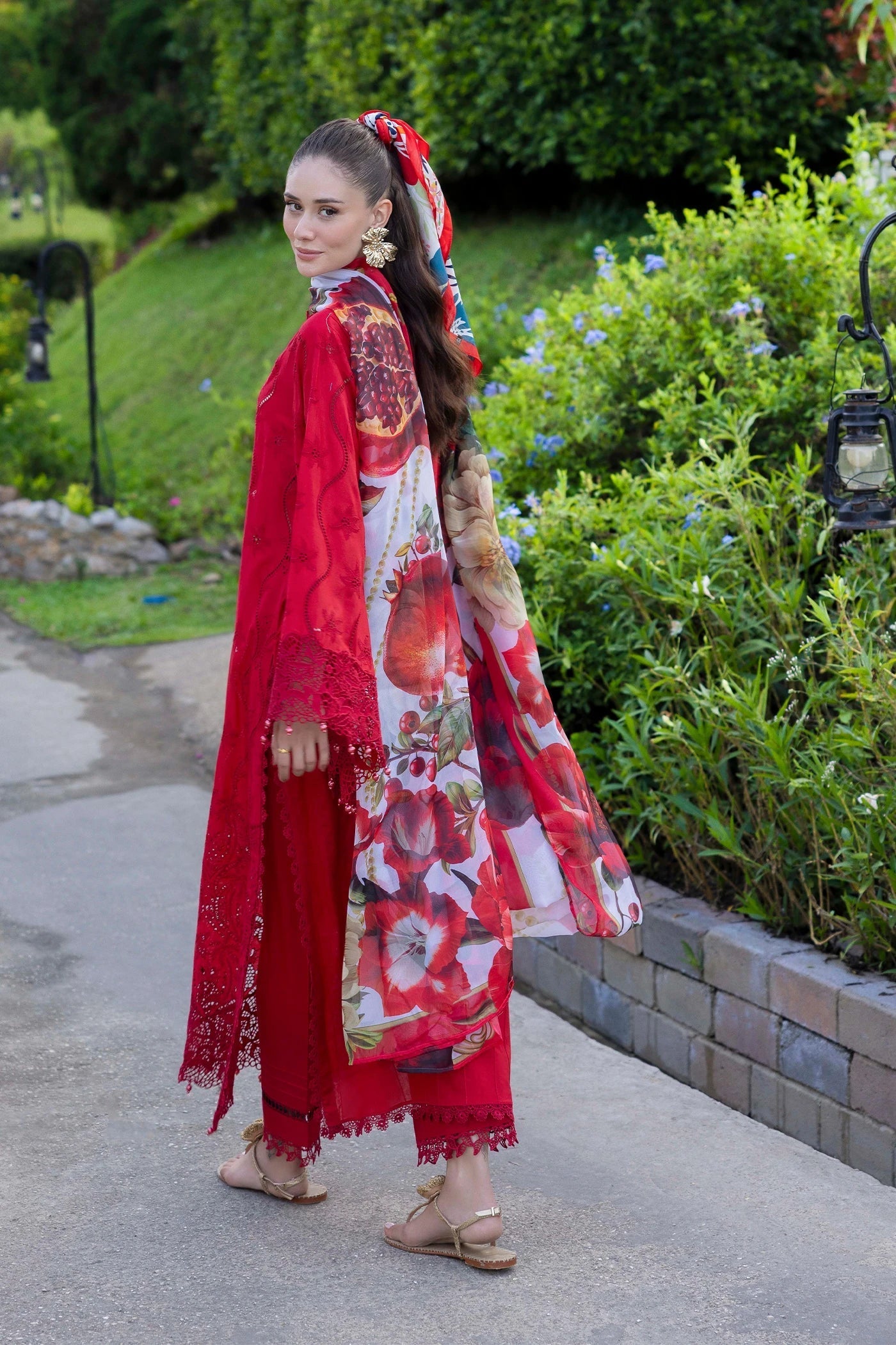 Adans Libas | LASSERKARI-EID PETALS | EID PETAL 1719 - House Of Hania