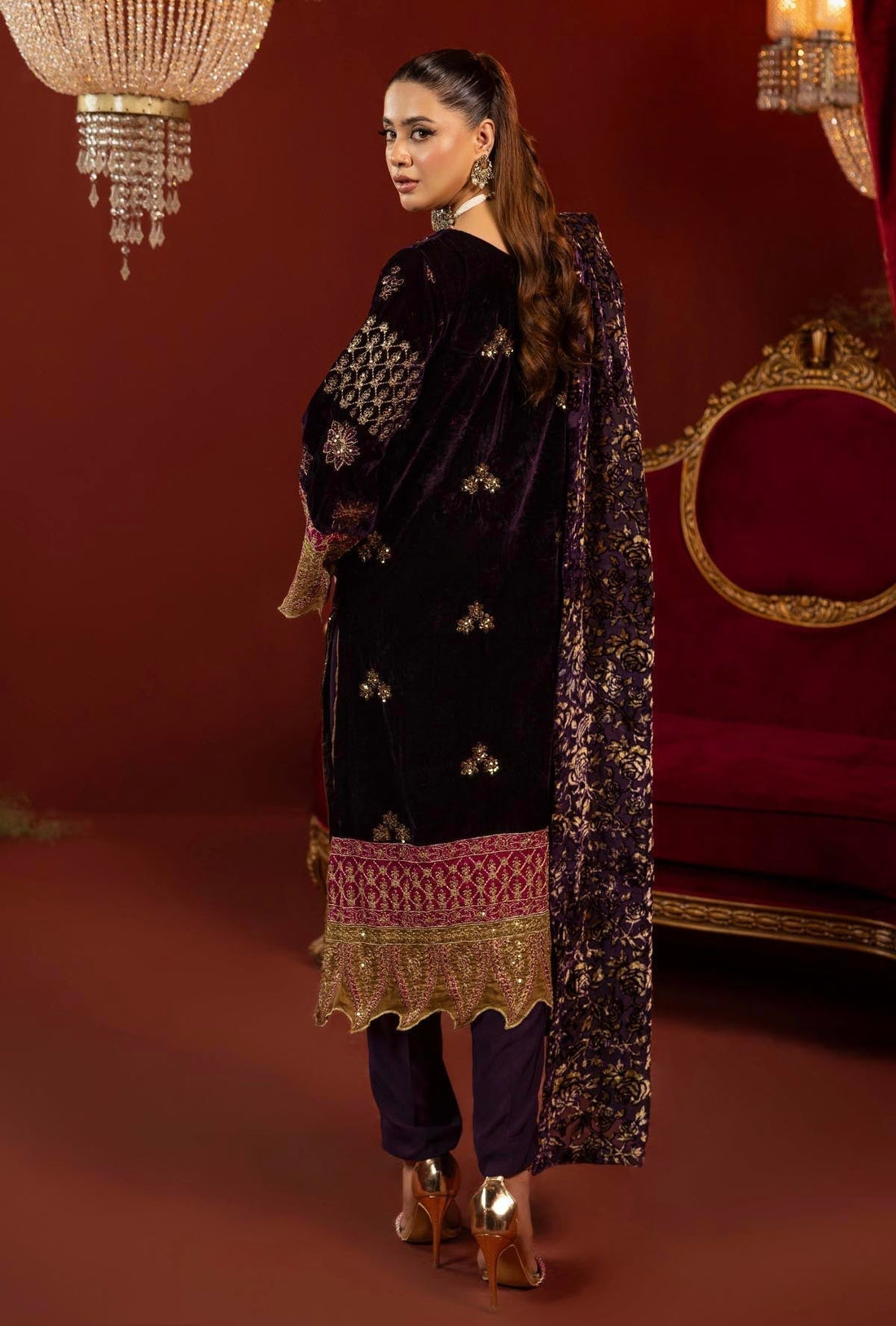 Adans Libas | Plachi Luxury Formals 24 | PLACHI 1417 - House Of Hania