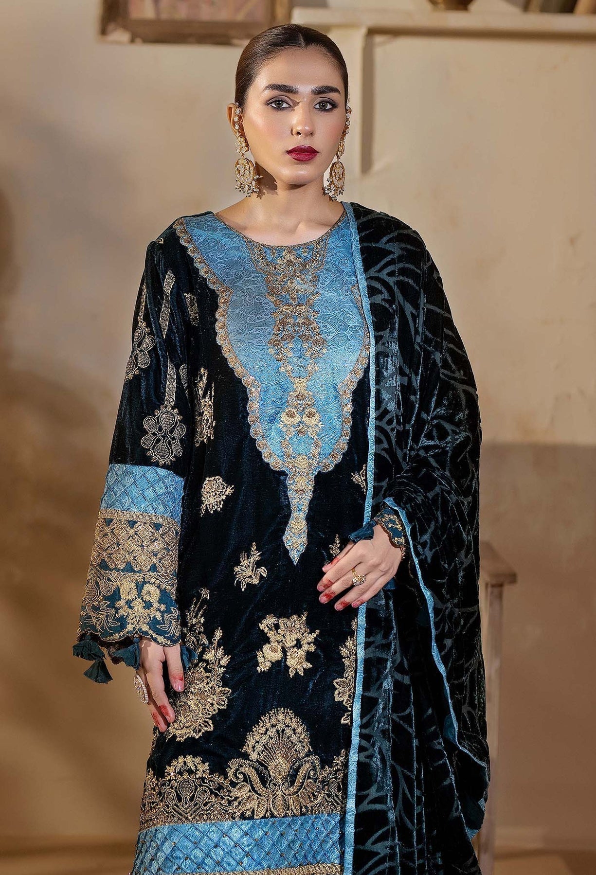 Adans Libas | Plachi Luxury Formals 24 | PLACHI 4446 - House Of Hania