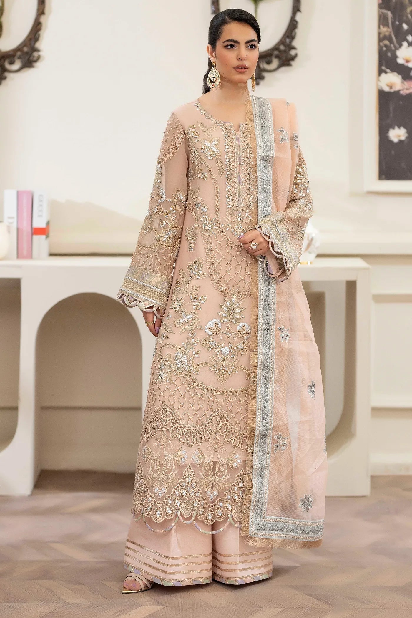 Adans Libas | Saleeqa Chiffon 25 | SALEEQA 7510 - House Of Hania