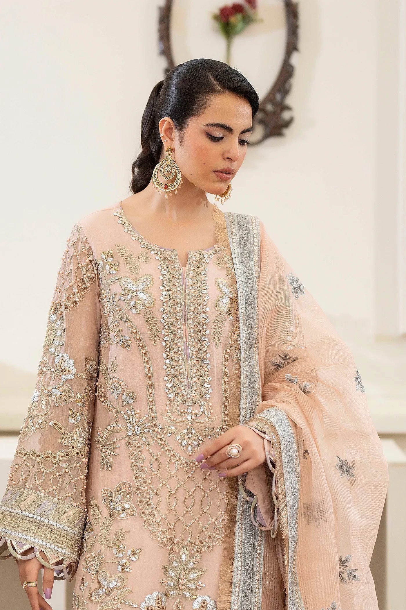 Adans Libas | Saleeqa Chiffon 25 | SALEEQA 7510 - House Of Hania