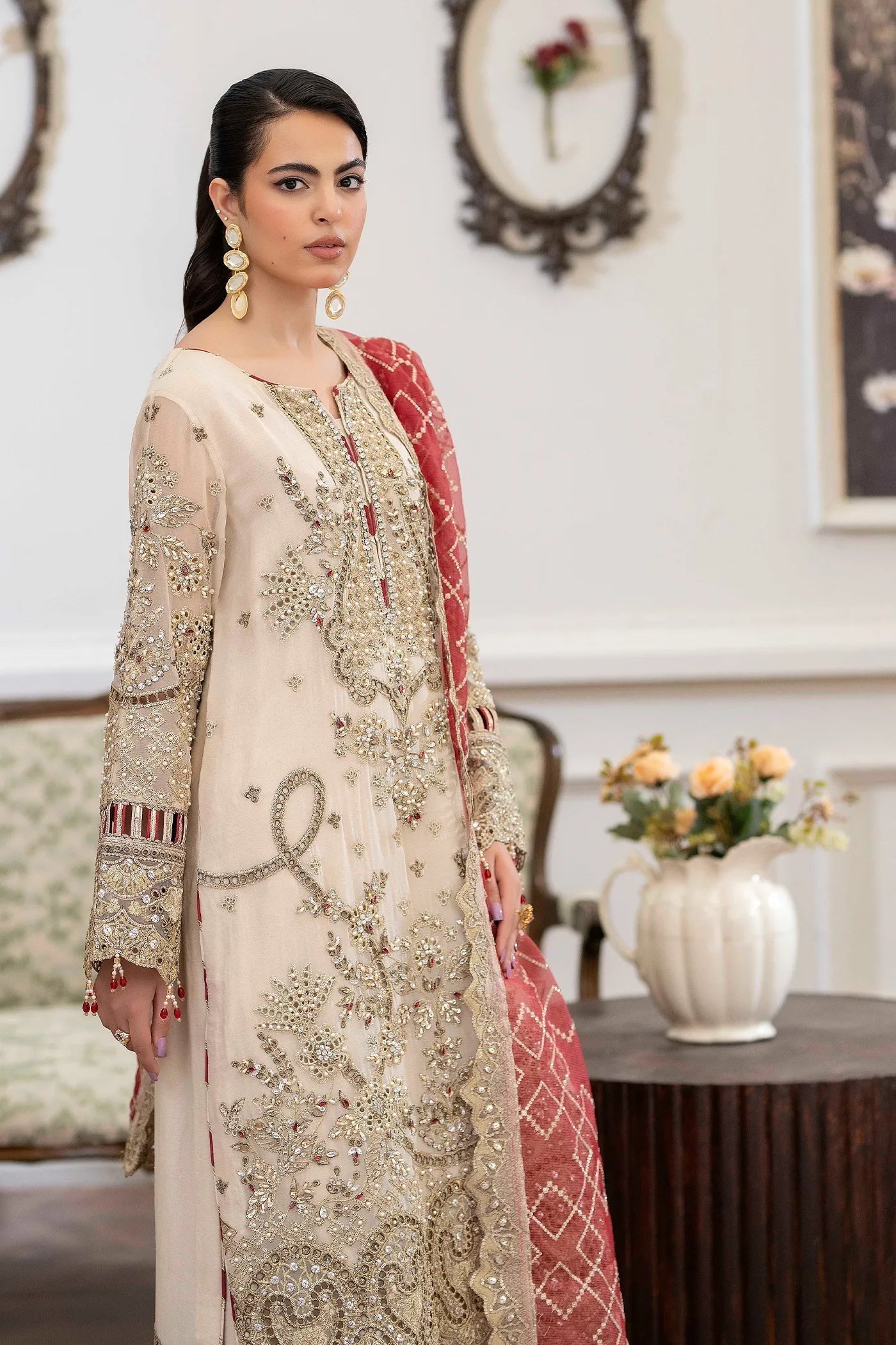 Adans Libas | Saleeqa Chiffon 25 | SALEEQA 7511 - House Of Hania