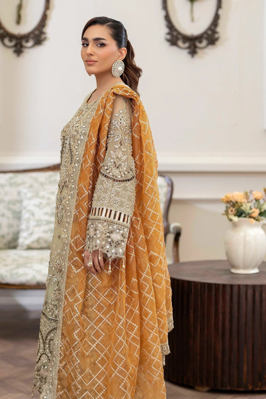 Adans Libas | Saleeqa Chiffon 25 | SALEEQA 7518 - House Of Hania