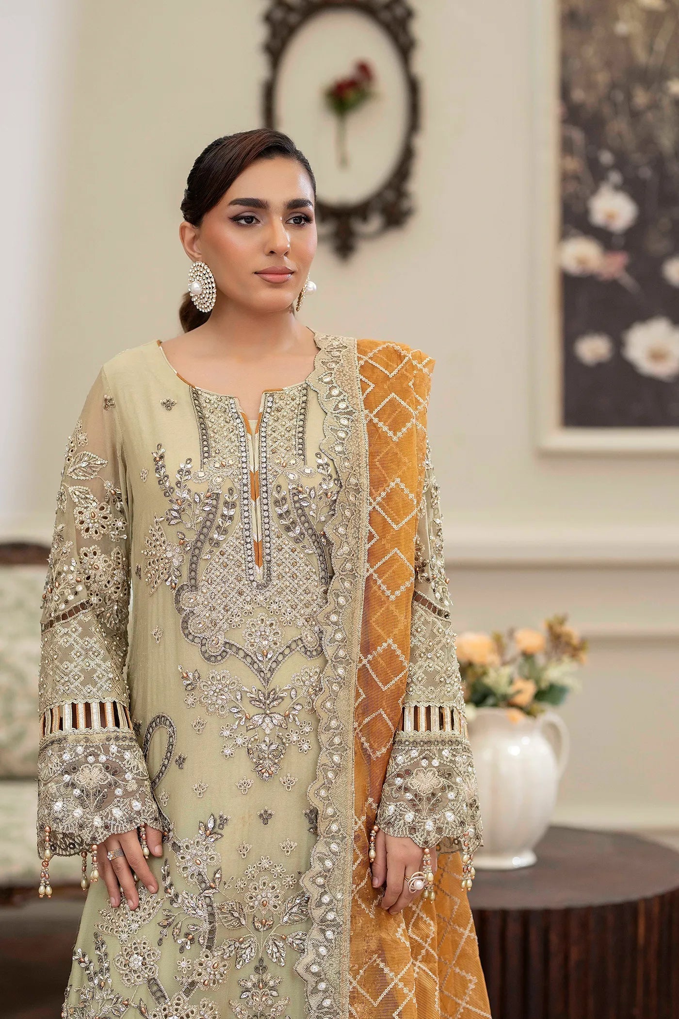 Adans Libas | Saleeqa Chiffon 25 | SALEEQA 7518 - House Of Hania