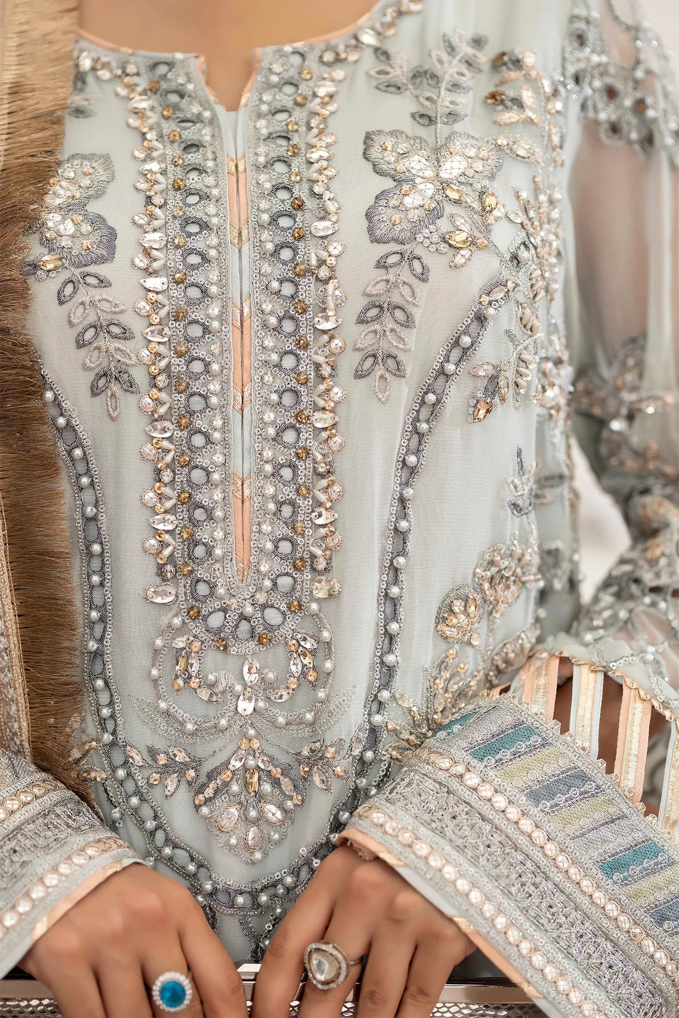 Adans Libas | Saleeqa Chiffon 25 |SALEEQA 7519 - House Of Hania