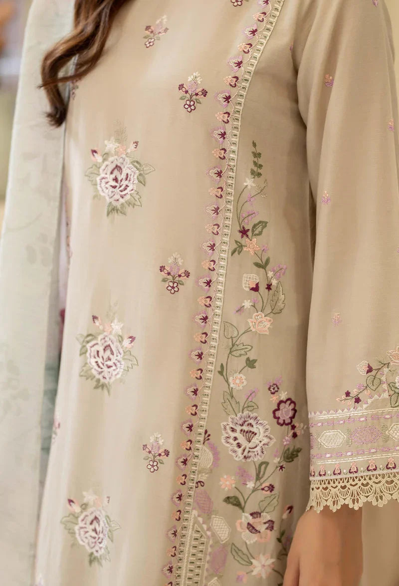 Adans Libas | Stitched Embroidered Lawn 3pc| LAWN 1216 - House Of Hania