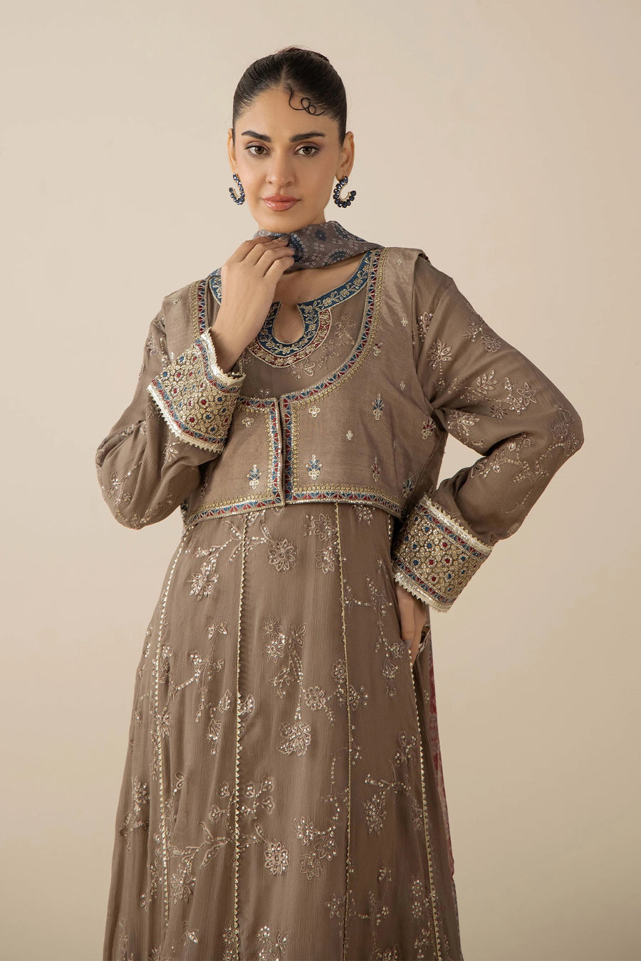 Adans Libas | The Last Affair |  FROCK 1593 - House Of Hania