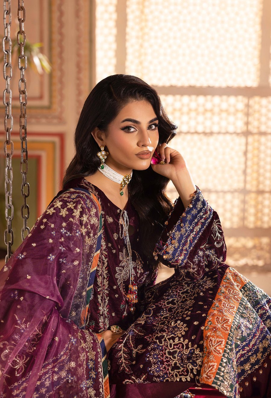 Adans Libas | Velvet 25 | 7520 V - House Of Hania