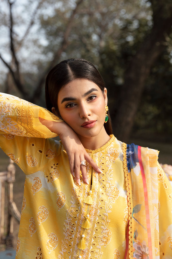 Afrozeh | Ayzel Summer Dream | DAFFODIL - House Of Hania