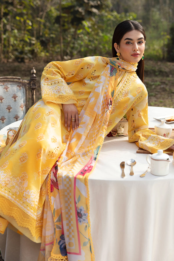 Afrozeh | Ayzel Summer Dream | DAFFODIL - House Of Hania