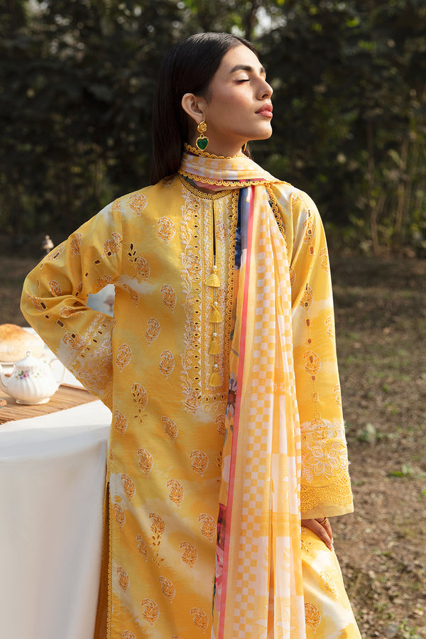 Afrozeh | Ayzel Summer Dream | DAFFODIL - House Of Hania