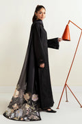 Afrozeh | Basic Pret 25 | Charcoal Nior - House Of Hania