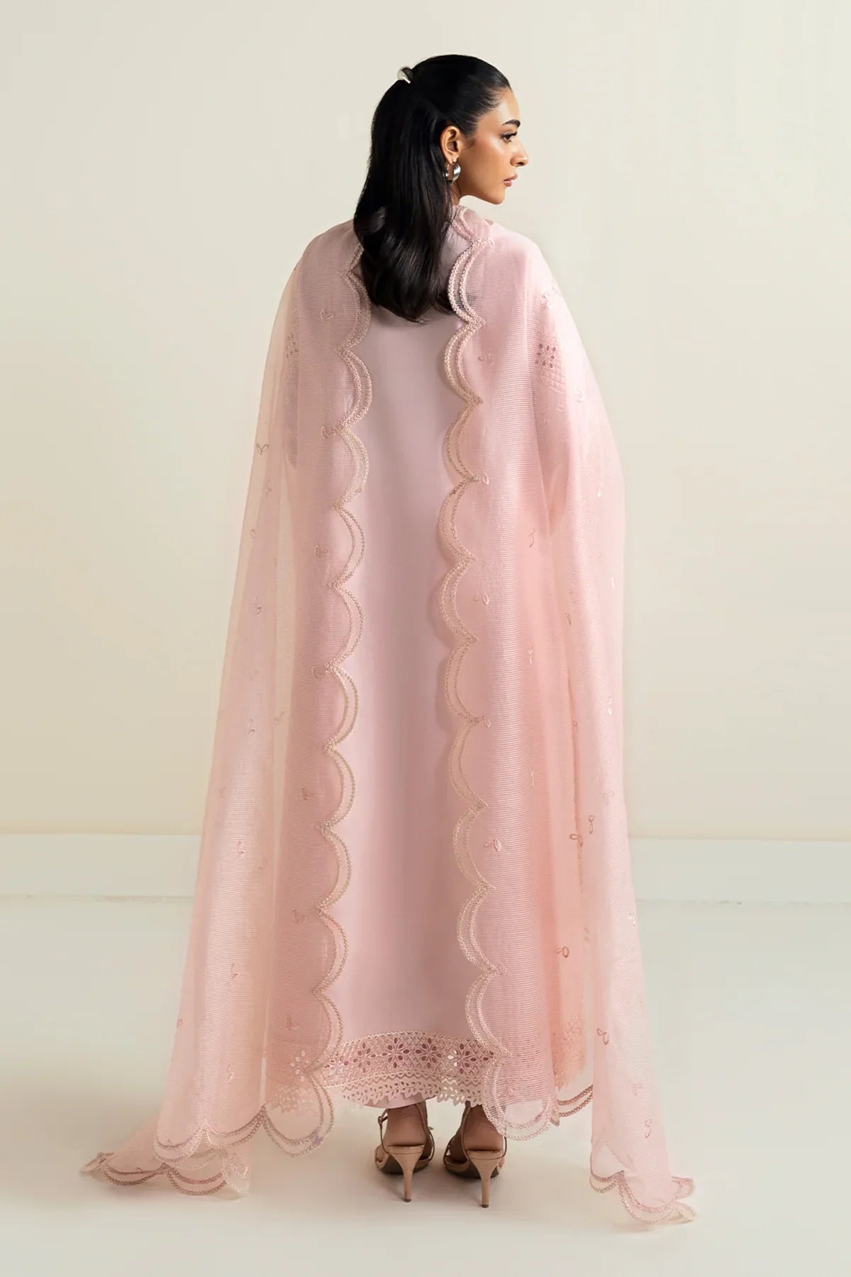 Afrozeh | Basic Pret 25 | Dewy Lilac - House Of Hania
