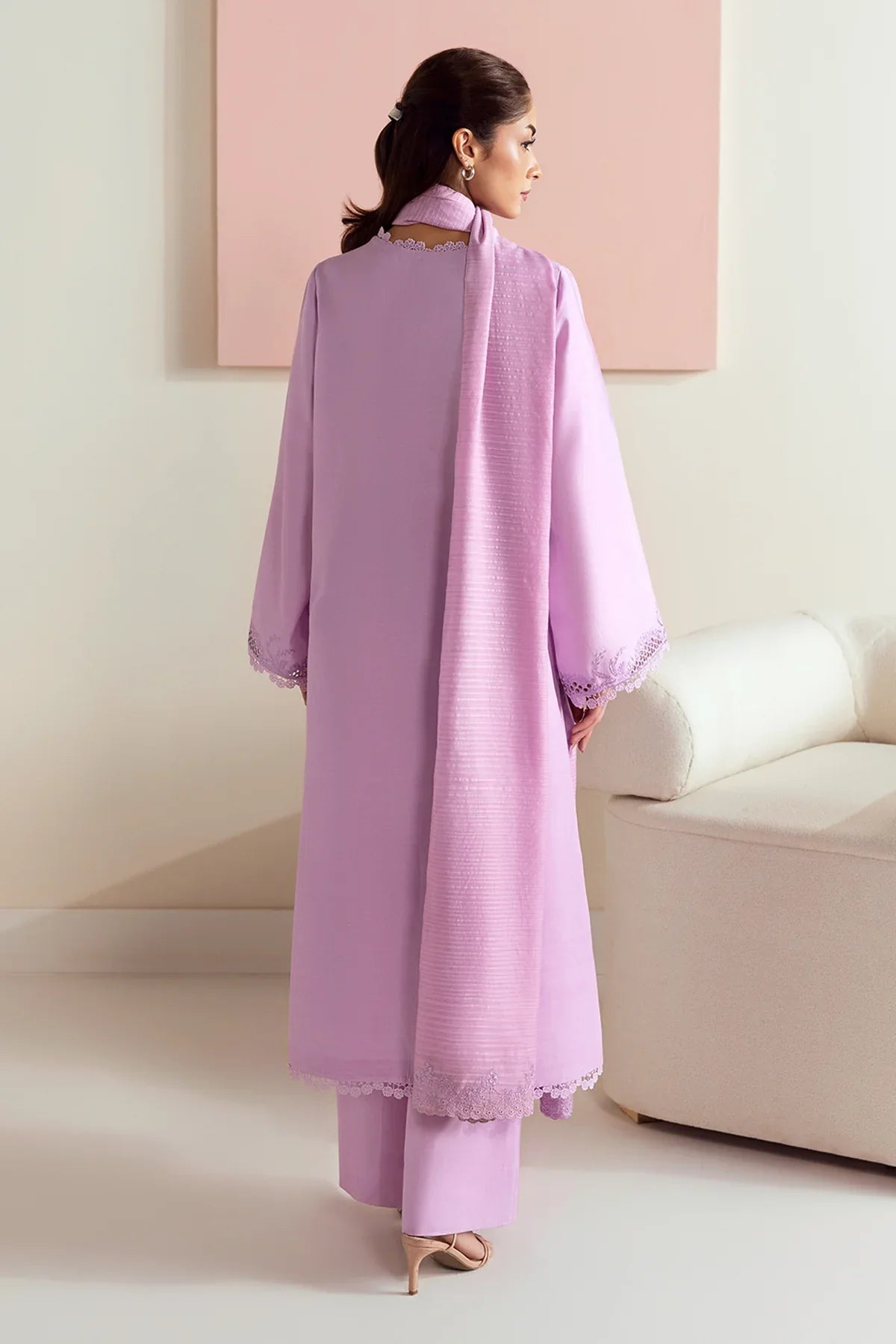 Afrozeh | Basic Pret 25 | Rosé Berry - House Of Hania