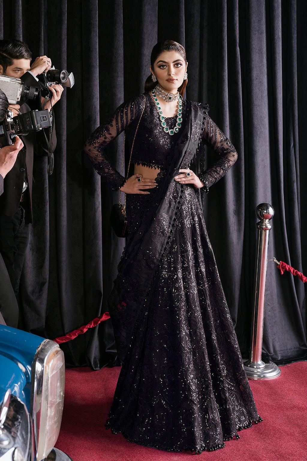 Afrozeh-Black Swan - House Of Hania