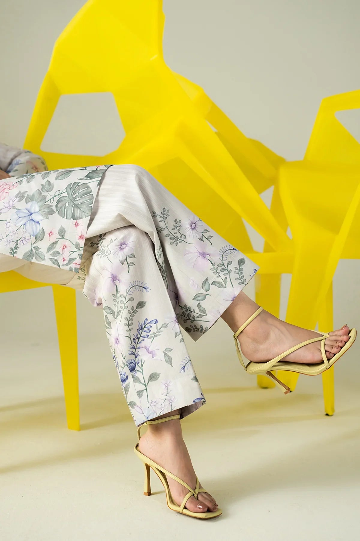 Afrozeh | Cords | Creamy - House Of Hania