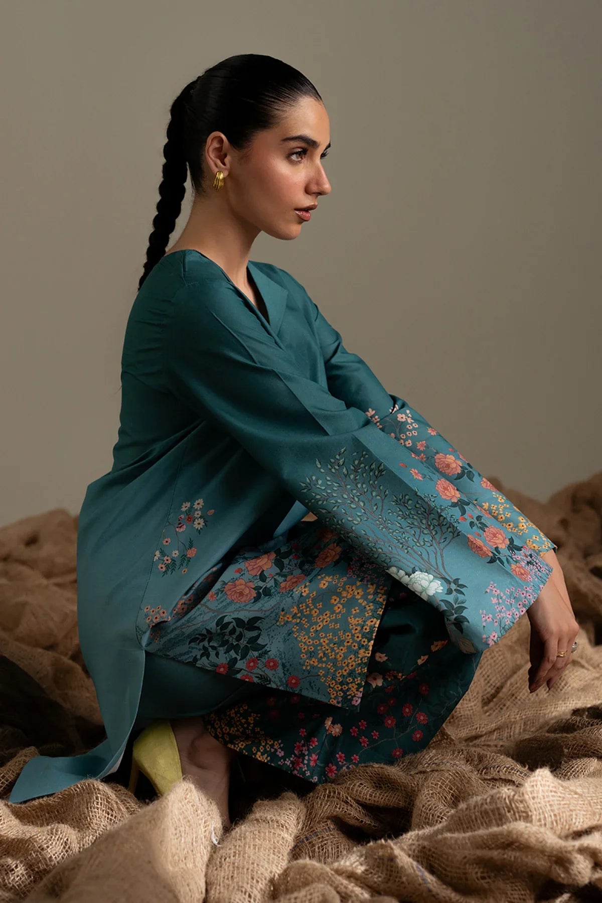 Afrozeh | Cords | Frayed - House Of Hania