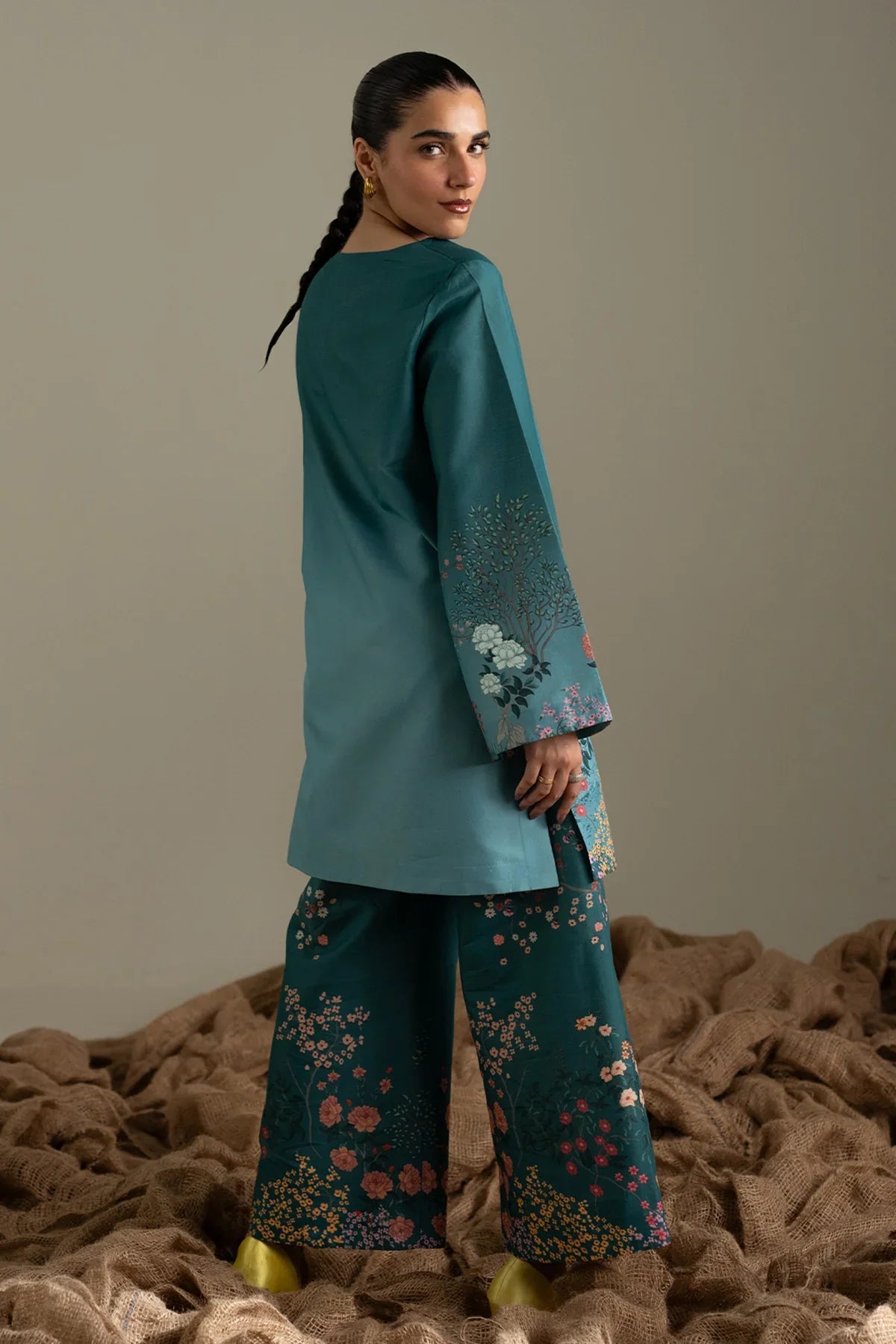 Afrozeh | Cords | Frayed - House Of Hania