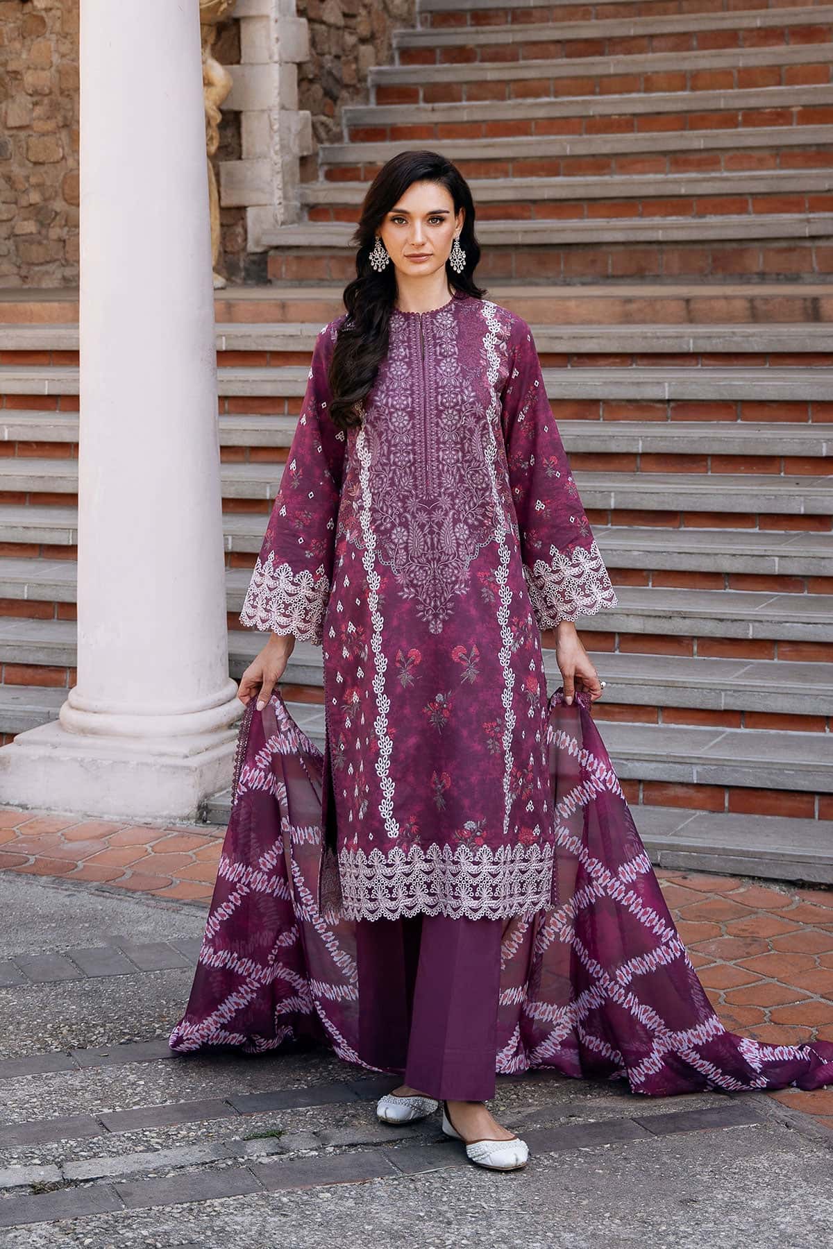 Afrozeh | Damask The Holiday Edit 25 | Anisa A - House Of Hania
