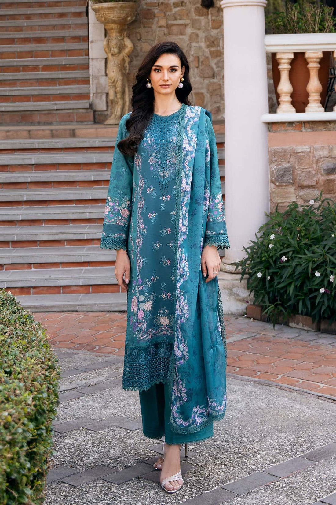 Afrozeh | Damask The Holiday Edit 25 | Eden A - House Of Hania