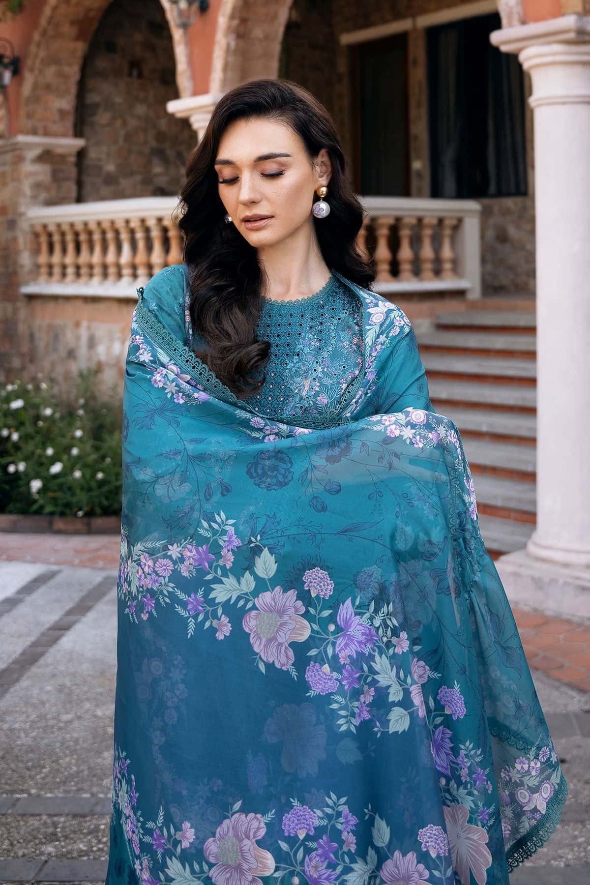 Afrozeh | Damask The Holiday Edit 25 | Eden A - House Of Hania