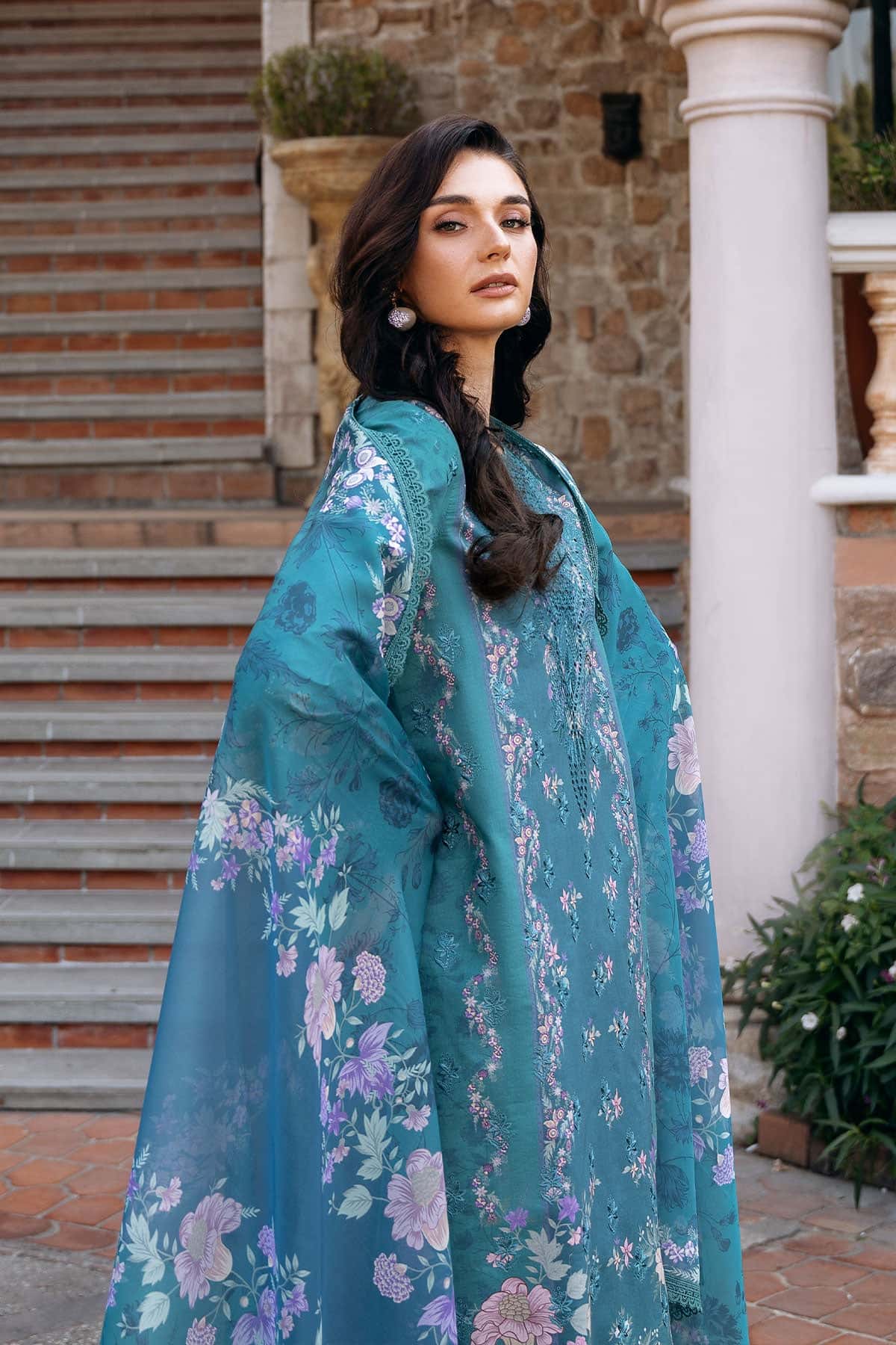 Afrozeh | Damask The Holiday Edit 25 | Eden A - House Of Hania