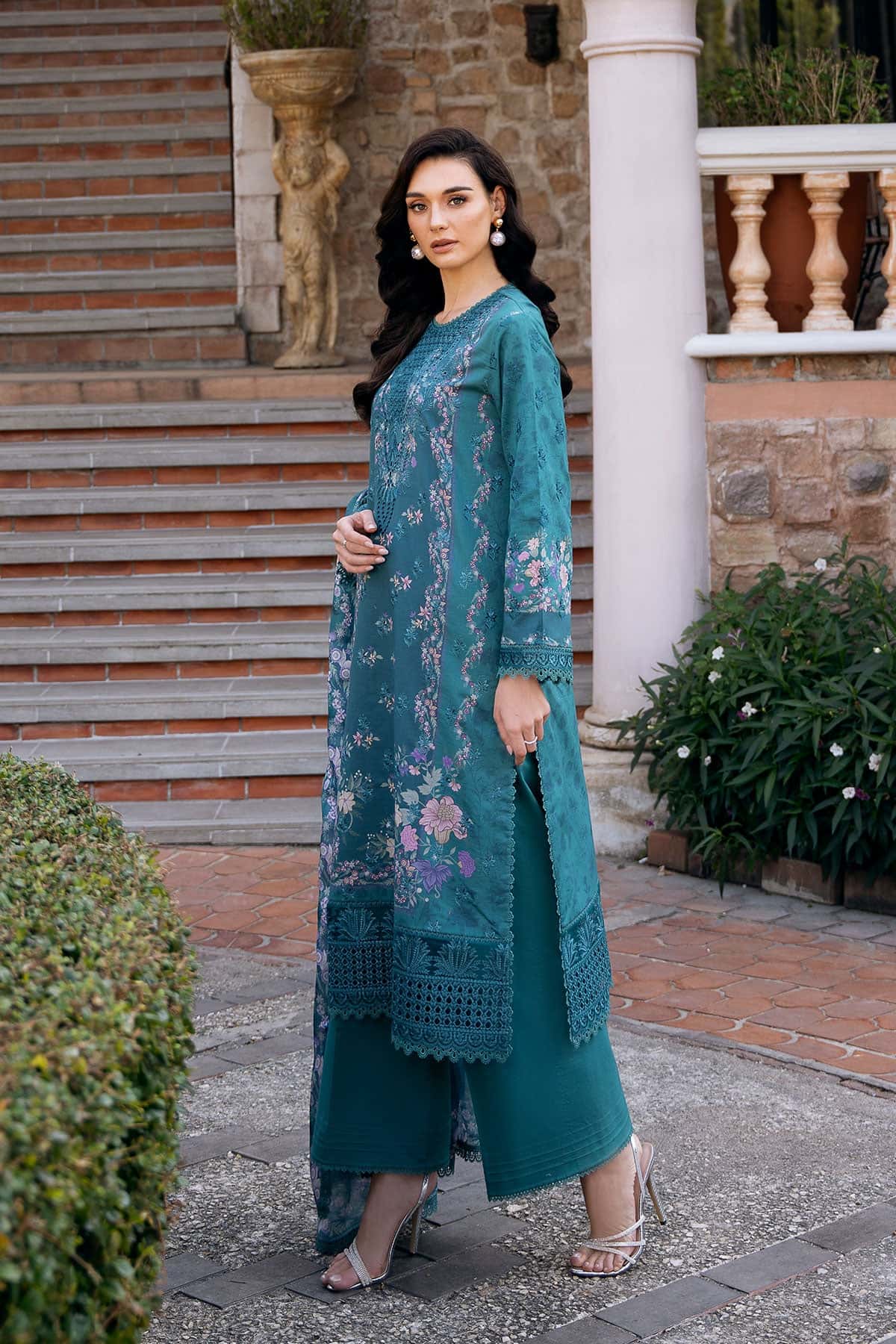 Afrozeh | Damask The Holiday Edit 25 | Eden A - House Of Hania