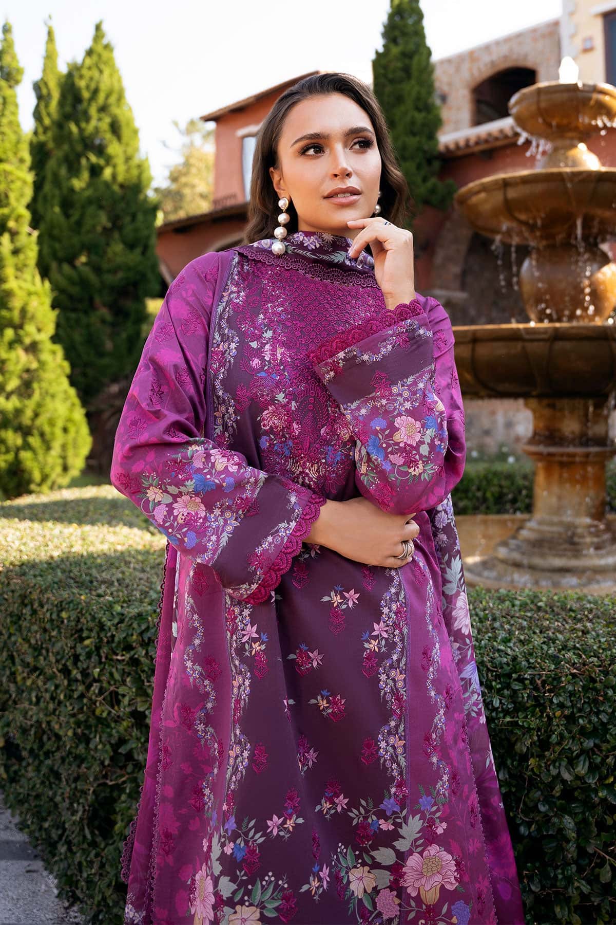 Afrozeh | Damask The Holiday Edit 25 | Eden B - House Of Hania