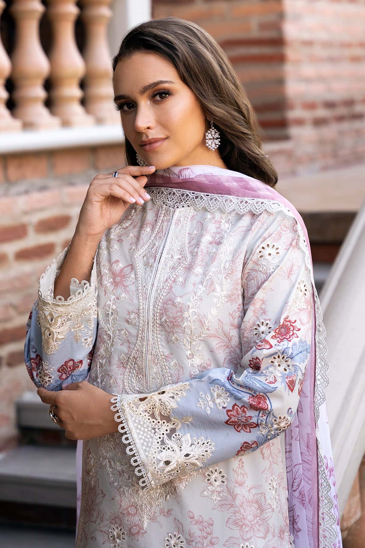 Afrozeh | Damask The Holiday Edit 25 | Opaline B - House Of Hania