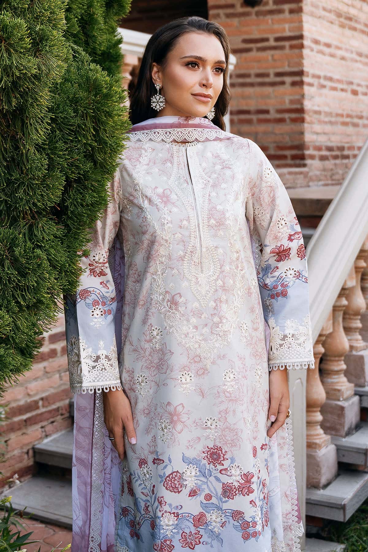 Afrozeh | Damask The Holiday Edit 25 | Opaline B - House Of Hania