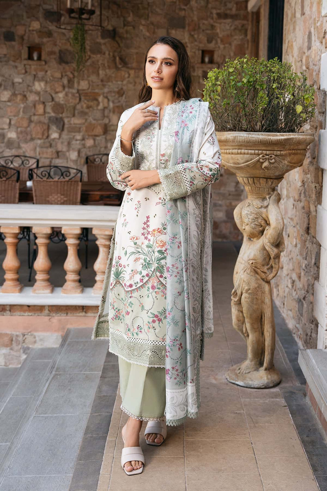 Afrozeh | Damask The Holiday Edit 25 | Rosheen A - House Of Hania