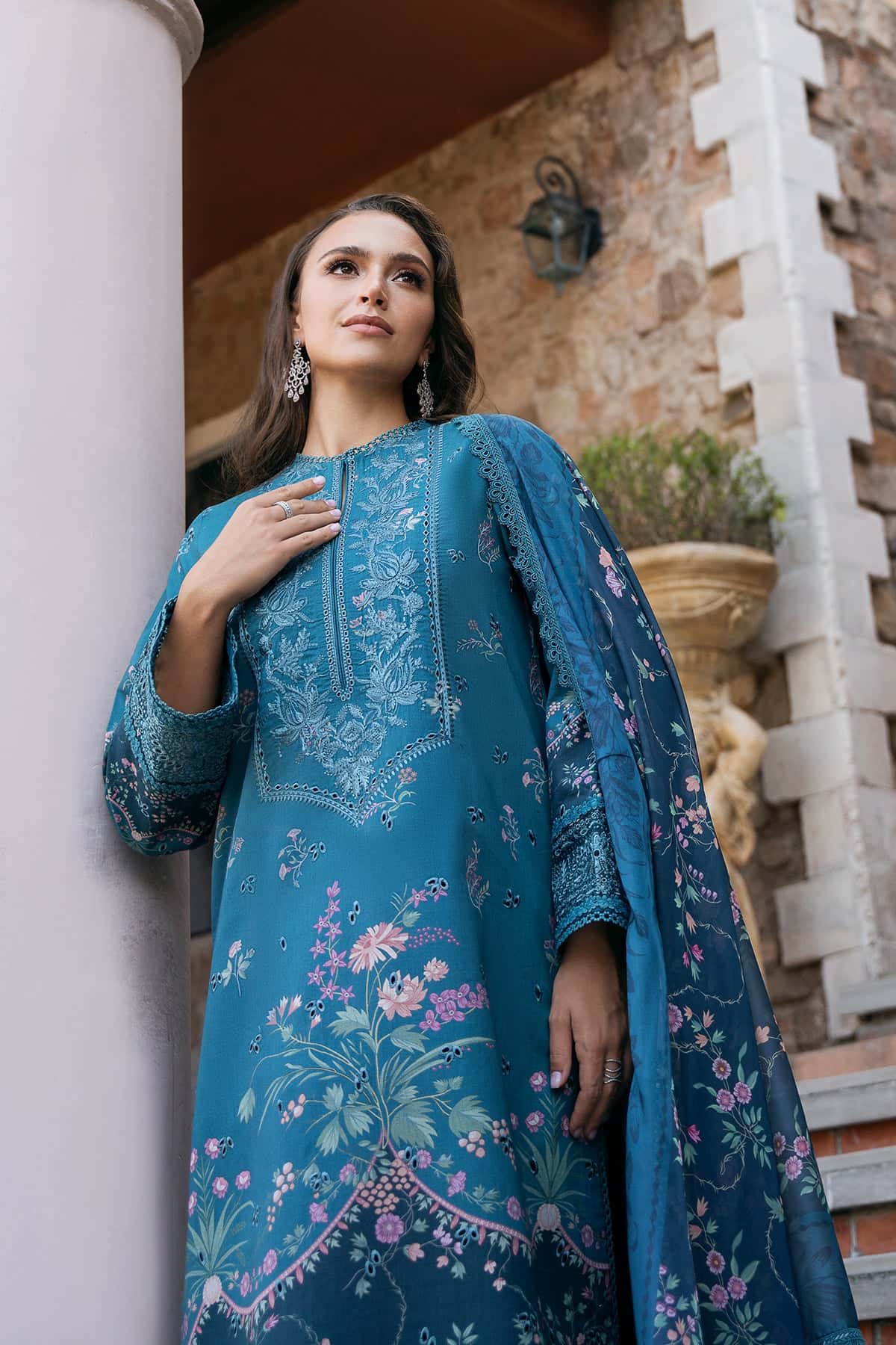 Afrozeh | Damask The Holiday Edit 25 | Rosheen B - House Of Hania