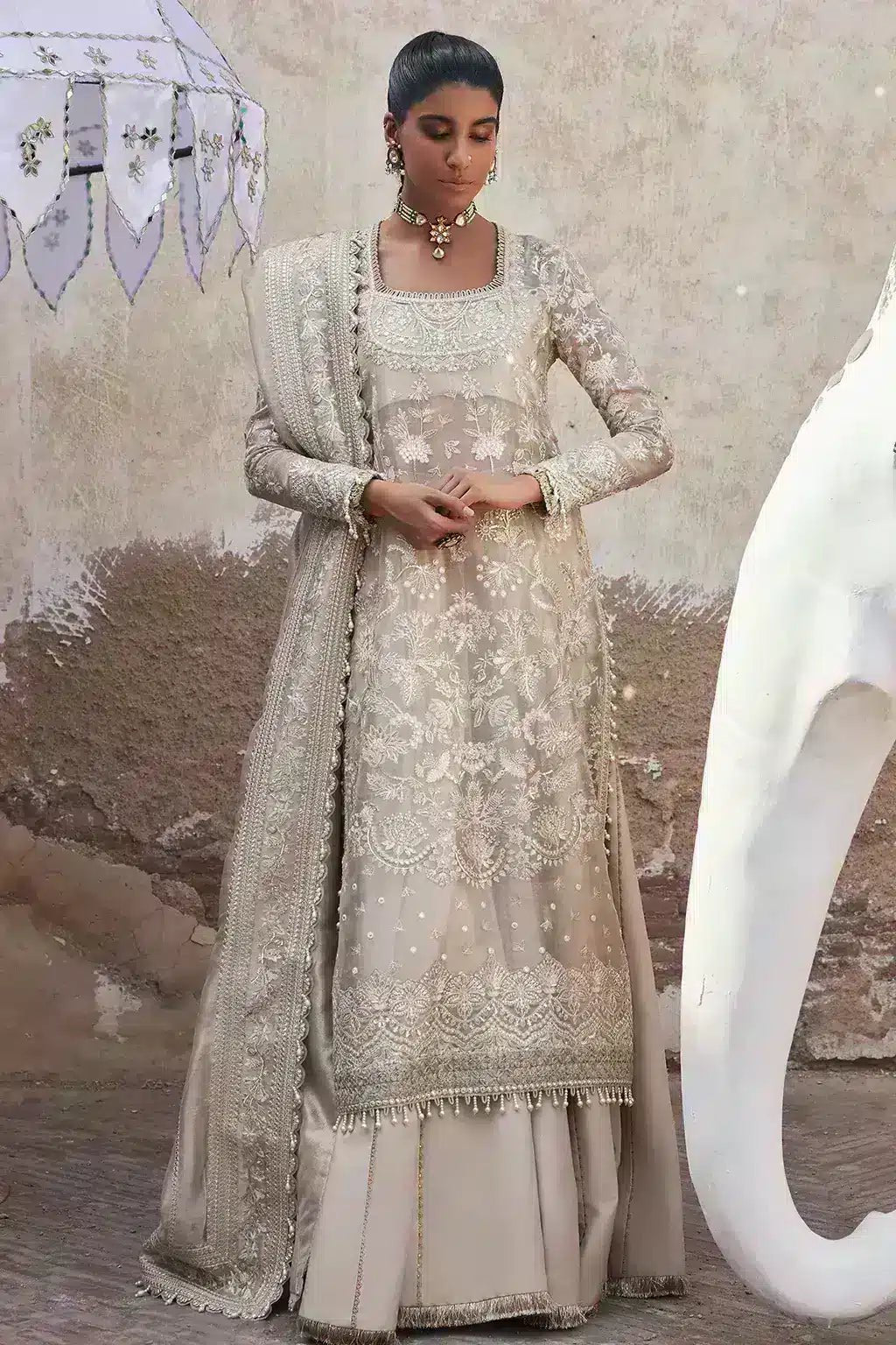 Afrozeh | Dastangoi Wedding Formals | Ulfat - House Of Hania