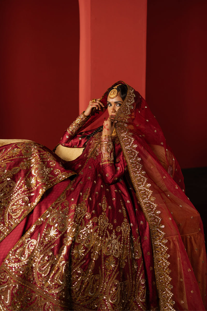 Afrozeh | Divani Silk 25 | Bahaar - House Of Hania